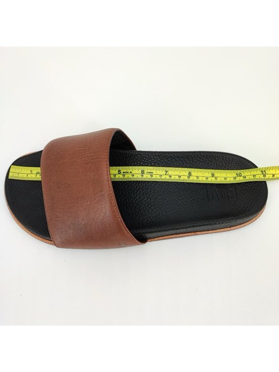 Frye Men\'s Size 10 US Sandals Leather Brown Quality Slip-On main image 4